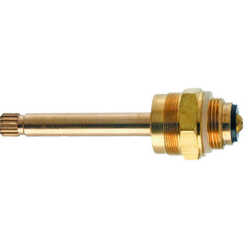 Faucet Stem, Brass, 3-23/32 in L, For: Indiana Brass Two Handle Bath Faucets