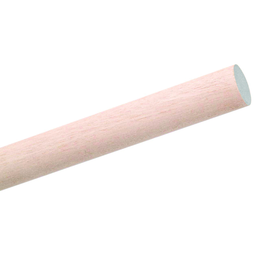 Dowel Rod, 3/16 in Dia, 48 in L, Birchwood - pack of 25