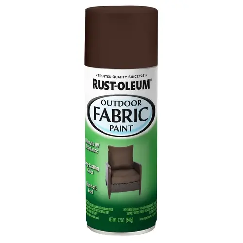 12 Oz. Flat/Matte Outdoor Fabric Spray Paint, London Gray