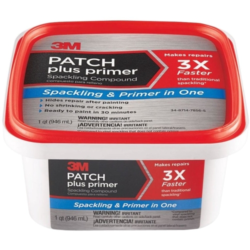 Patch Plus Primer Spackling Compound, White, 32 fl-oz Square Tub