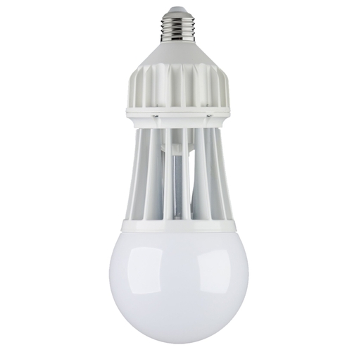 PowerZone O-YN-BB30 O-BB30-KL LED Big Bulb, General Purpose, 175 W Equivalent, E26 Lamp Base, Daylight Light, 5000 K Color Temp