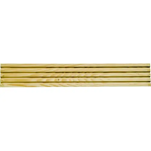 Moulding, 2-1/4 in W, Casing, Fluted Profile, Pine - pack of 10