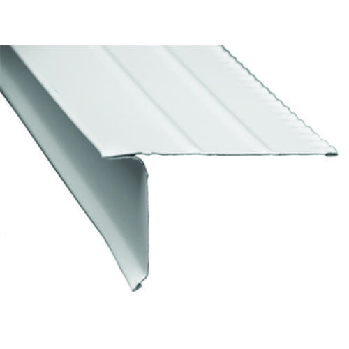 Roof Edge, 10 ft L, Aluminum, White - pack of 50