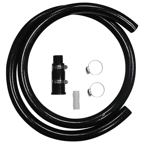 Drain Hose with Adapter, 6 ft L