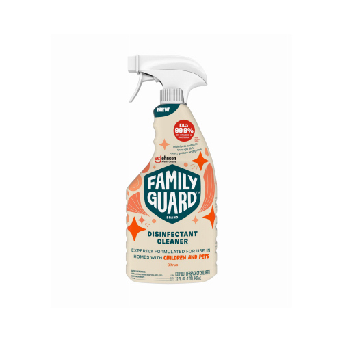 S C JOHNSON WAX 00860XCP8 860 Disinfectant Cleaner, 32 oz NonAerosol