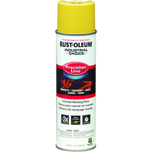 INDUSTRIAL CHOICE Marking Paint, Yellow, 17 oz, Aerosol Can