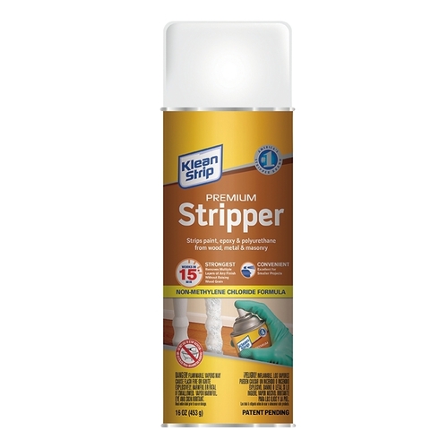 Klean Strip EKPS302 Paint Stripper, Gas, Aromatic, 16 oz, Can