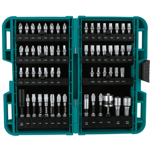 Makita E-01644 Impact XPS Impact Bit Set, 60-Piece, Steel