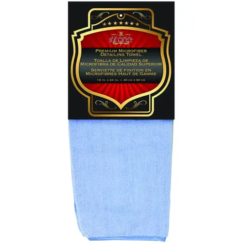 Cleaning Towel, Microfiber Cloth, Blue