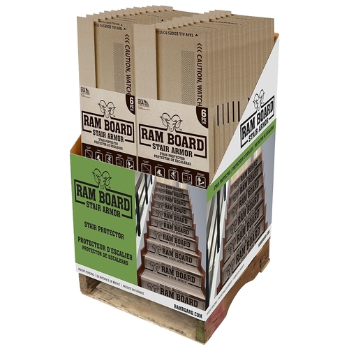 Ram Board RBSA36EN/SP9PK Stair Armor RBSA 36FR/EN Stair Protector, 19
