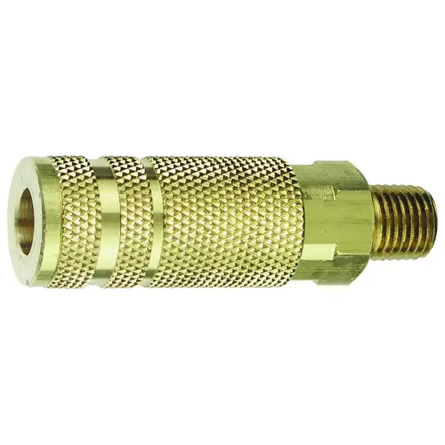Coupler, 1/4 in, MNPT, Steel