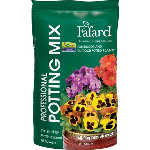 SUN GRO HORTICULTURE 6700104 Fafard Potting Mix, 1 cuft Coverage Area
