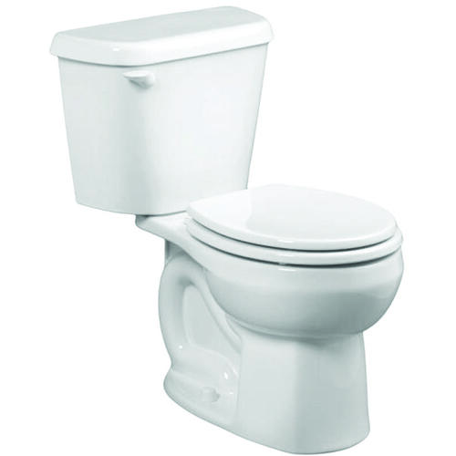 American Standard 751DA101.020 Colony Complete Toilet, Round Bowl, 1.28 ...