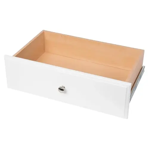 8 In. White Deluxe Drawer