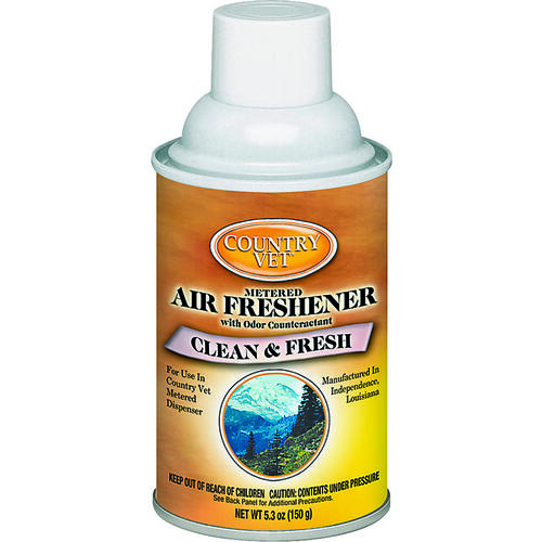 Country Vet 332502CVCA Air Freshener, 5.3 oz Can