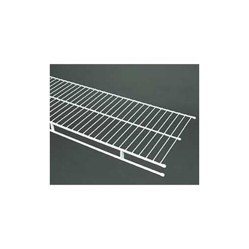 Shelf and Rod, 48 in OAW, 12 in OAD, 2 in OAH, Steel Shelving, Vinyl-Coated