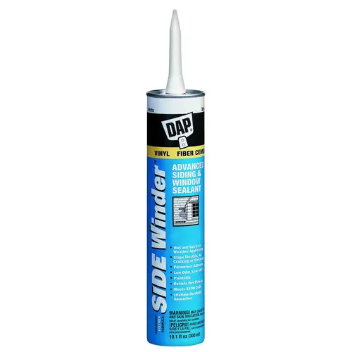 Siding and Window Sealant, Cedar, 24 hr Curing, -35 to 140 deg F, 10.1 oz Cartridge