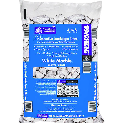 Marble Chip, White