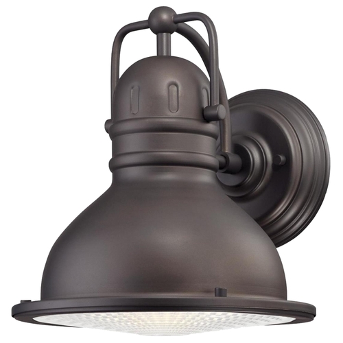 Orson Series 00 Outdoor Wall Fixture, 120 V, 9 W, LED Lamp, 550 Lumens, 2700 K Color Temp Oil Rubbed Bronze