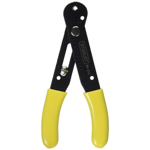 Stanley 84-213 Wire Stripper, 10 to 26 AWG Wire, 10 to 26 AWG Stripping, 5-1/8 in OAL, Comfort-Grip Handle