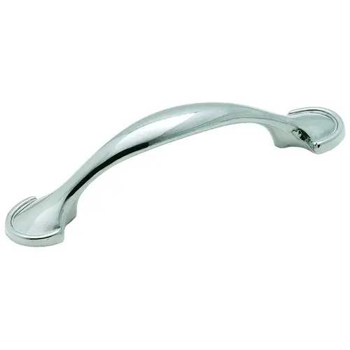 3" (76 mm) Center to Center Allison Value Cabinet Pull Bright Chrome Finish