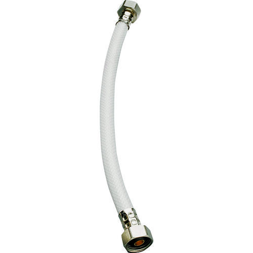 Plumb Pak PP23883LF EZ Series Sink Supply Tube, 1/2 in Inlet, FIP Inlet, 1/2 in Outlet, FIP Outlet, Vinyl Tubing