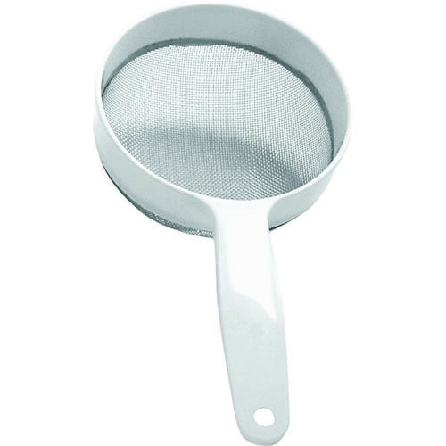 Norpro 2135 Strainer, Stainless Steel, 5 in Dia, Plastic Handle