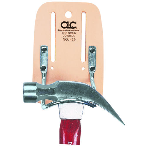 CLC 439 Tool Works Series Hammer Holder, Leather, 2-1/2 in W, 7.1 in H