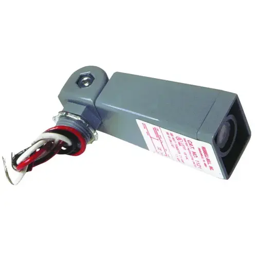 BELL 5638-5 Photo Control, Swivel Mount, For: Single Lamp Gray