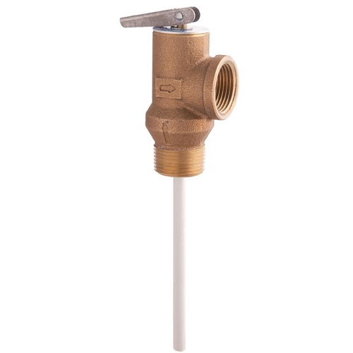 100XL Series Relief Valve, 3/4 in, MNPT x FNPT, Bronze Body