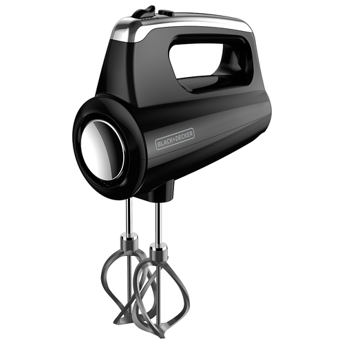 Hand Mixer, 250 W, 5-Speed Black/Silver