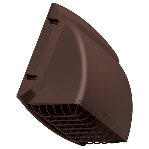 Dundas Jafine PMC4BX ProVent Exhaust Cap, 4 in Duct, Polypropylene, Brown