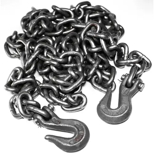 Baron TC433816 Binder Chain 16 ft. Welded Steel 3/8" D X 16 ft. L Black Yellow Chromate