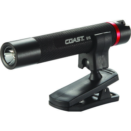 COAST TT75331CP Inspection Flashlight, AAA Battery, Alkaline Battery, LED Lamp, 32 Lumens, Mini-Flood Beam, Black