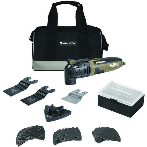 Rockwell RK5121K Sonicrafter Oscillating Multi-Tool, 3 A, 11,000 to 21,000 opm Speed