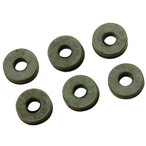 Plumb Pak PP805-36-XCP6 Faucet Washer, 3/8L, 11/16 in Dia, Rubber, For: Sink and Faucets - pack of 6