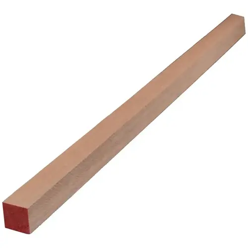 Dowel Square Hardwood 3/4" D X 36" L 1 pk Red