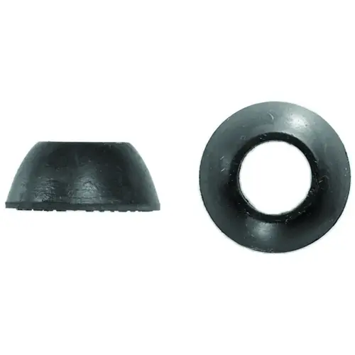 Faucet Washer, 13/32 in ID x 7/8 in OD Dia, 3/8 in Thick, Rubber - pack of 5