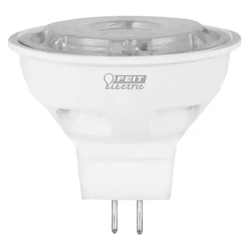 LED Lamp, Track/Recessed, MR16 Lamp, 20 W Equivalent, GU5.3 Lamp Base, Dimmable, Clear Frosted - pack of 3