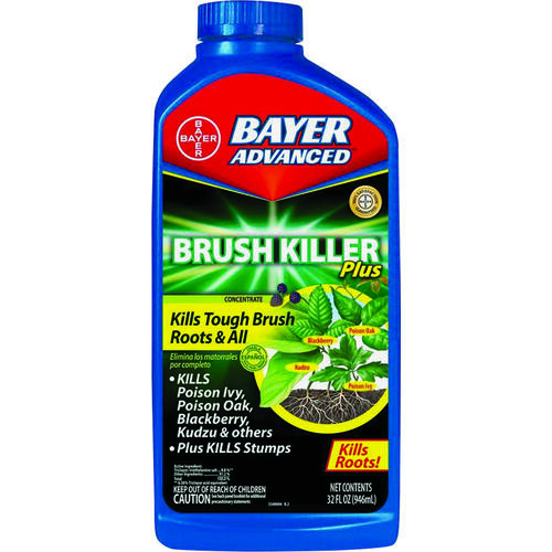 BioAdvanced 704640B Brush Killer, Liquid, Clear, 32 oz Bottle