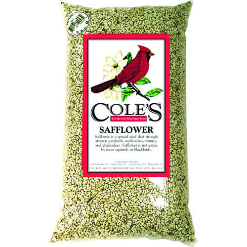 Cole's SA05 Wild Bird Food Assorted Species Safflower Seeds 5 lb