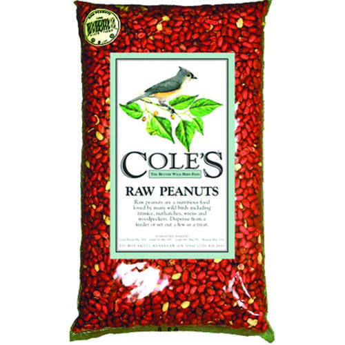 Cole's RP05 Wild Bird Food Assorted Species Raw Peanuts 5 lb