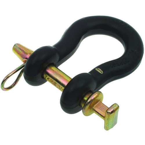 SpeeCo S49010400 Straight Clevis, 12000 lb Working Load, 3-3/4 in L Usable, Powder-Coated