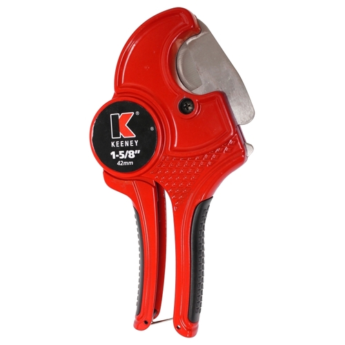 Pipe Cutter, 1-5/8 in Max Pipe/Tube Dia, HCS Blade Red