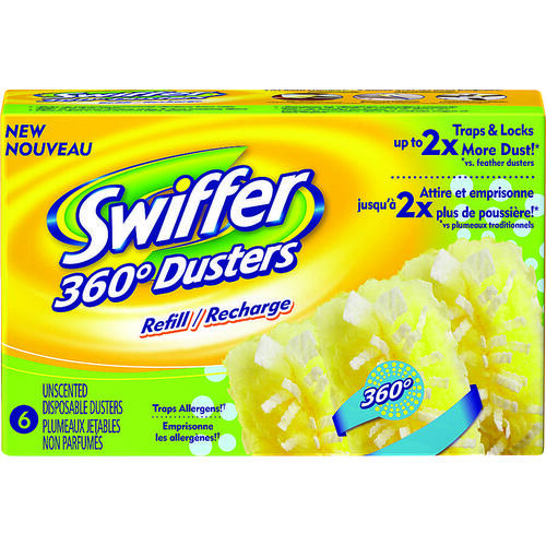 SWIFFER 003700016944 Duster Refill, Microfiber Cloth Head