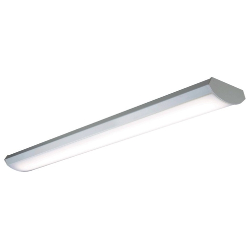 Metalux 4WPLD4040C WPLD Series Linear Wraparound Fixture, 0.35 A, 120/277 V, 38 W, LED Lamp, 4000 Lumens