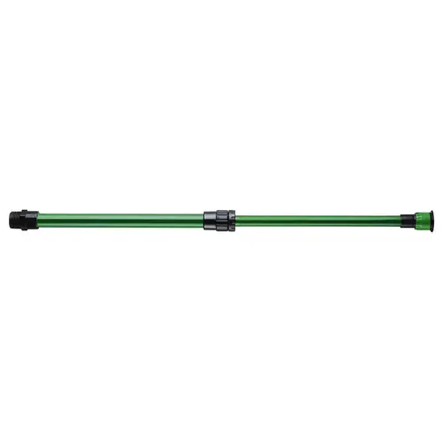 Shrub Riser with Adjustable Nozzle, 1/2 in Connection, MNPT, Aluminum, Green