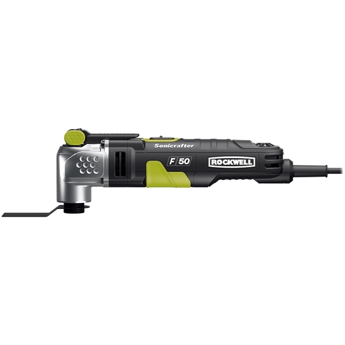 Rockwell RK5142K Sonicrafter Oscillating Multi-Tool, 4 A, 11,000 to 20,000 opm Speed