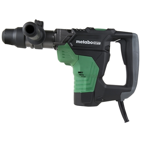 Metabo HPT DH40MCM Rotary Hammer, 10 A, Keyed Chuck, 1-9/16 in Chuck, 2800 bpm, 6.3 ft-lb Impact Energy