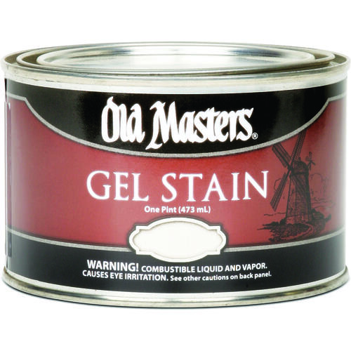 Old Masters 80408 Gel Stain, Red Mahogany, Liquid, 1 pt, Can